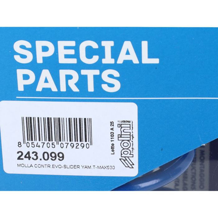 Ressort de pression de l'embrayage Polini Evo-slider t-max500, t-max530, t-max560 243.099 - vue 2