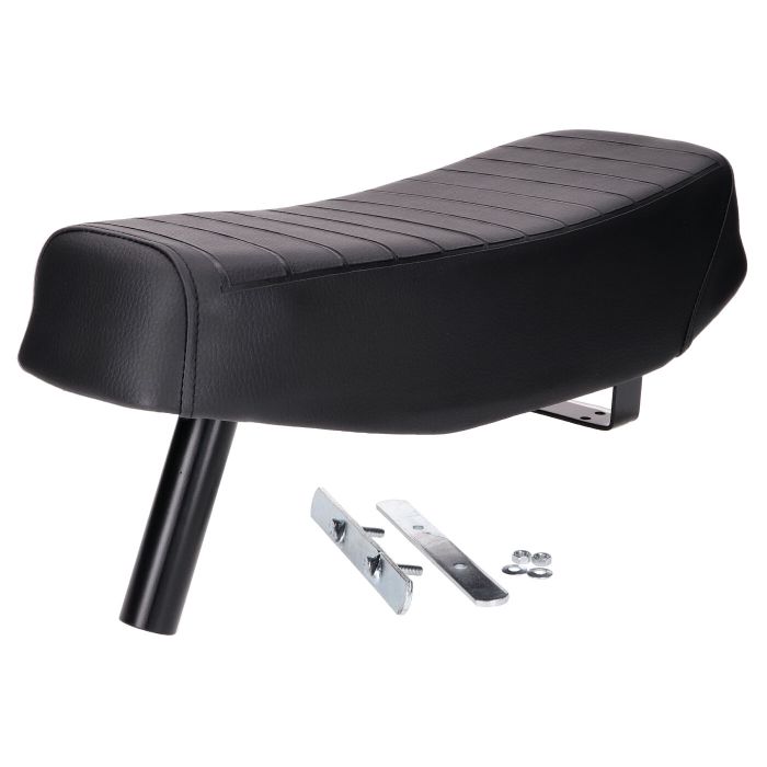 Selle longue Puch Maxi noire (fabriqué dans l'UE) - vue 5