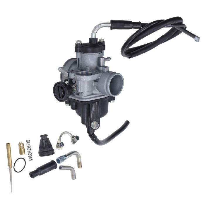 Carburateur Dellorto 20,5 mm Runner 180 cc Piaggio Typhoon 125 cc 2T - vue 2