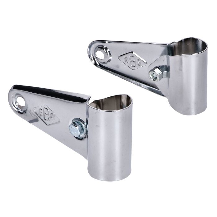 Support de phare EBR long chrome puch maxi - vue 3