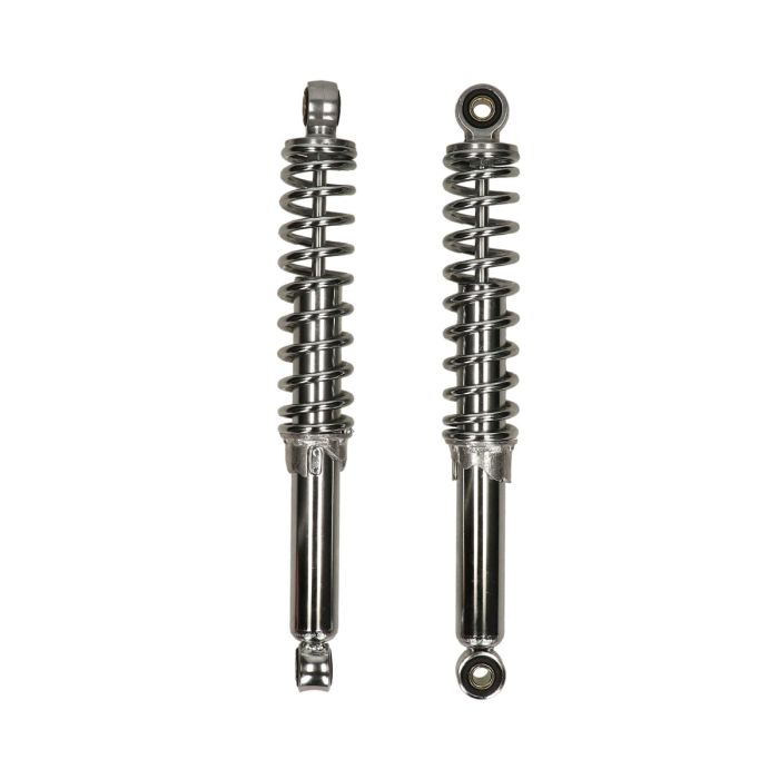 Jeu d'amortisseurs DMP 320mm chrome camino, citta, puch maxi, Tomos - vue 4