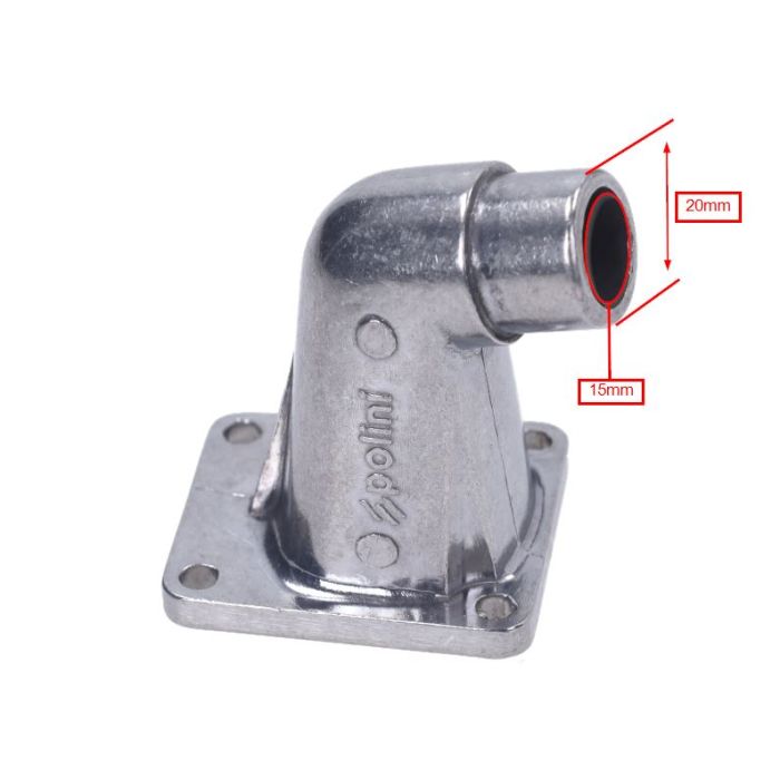 Pipe d'admission Polini 15 mm 103 Puch Maxi 215.0384 - vue 4