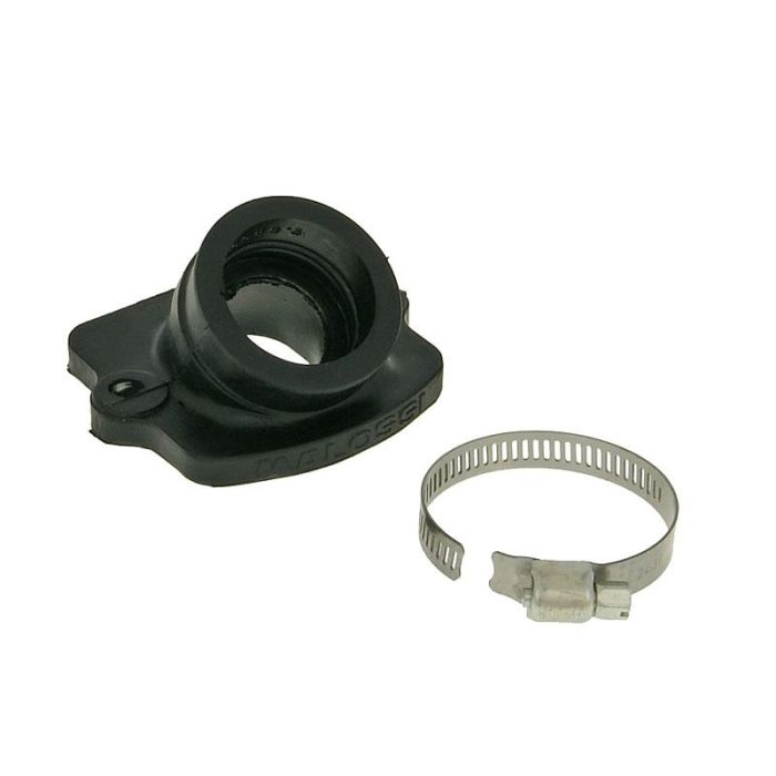 Pipe admission Malossi droit 22-28mm Piaggio 2T bloc SR 028856B - vue 2