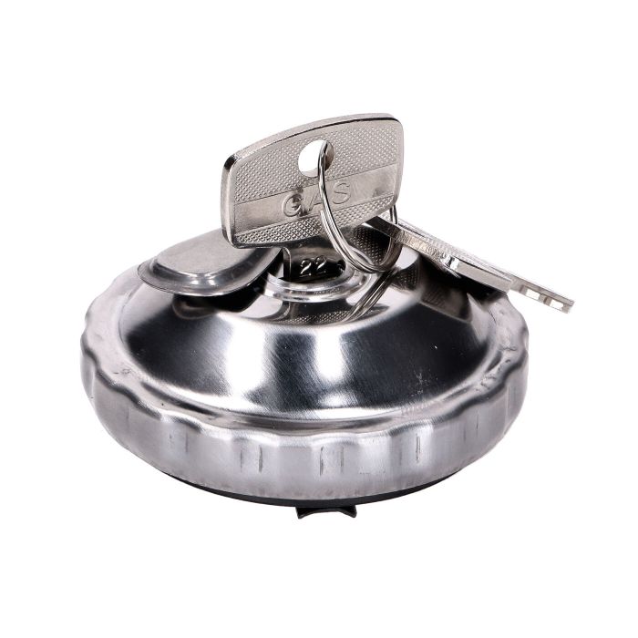 Bouchon d'essence DMP avec verrou baïonnette 30 mm chrome - vue 4