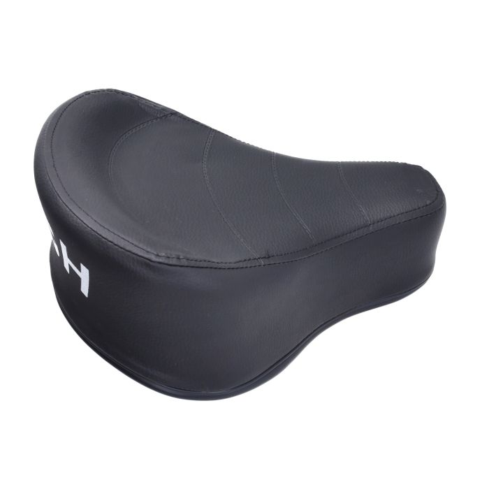 Selle avec impression modèle gras noir Puch Maxi - vue 3