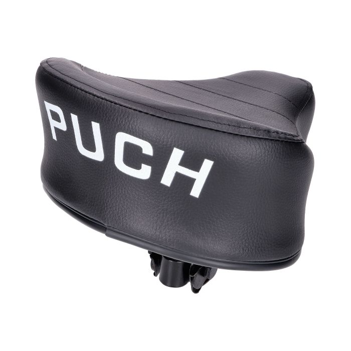 Selle avec impression modèle gras noir Puch Maxi - vue 6