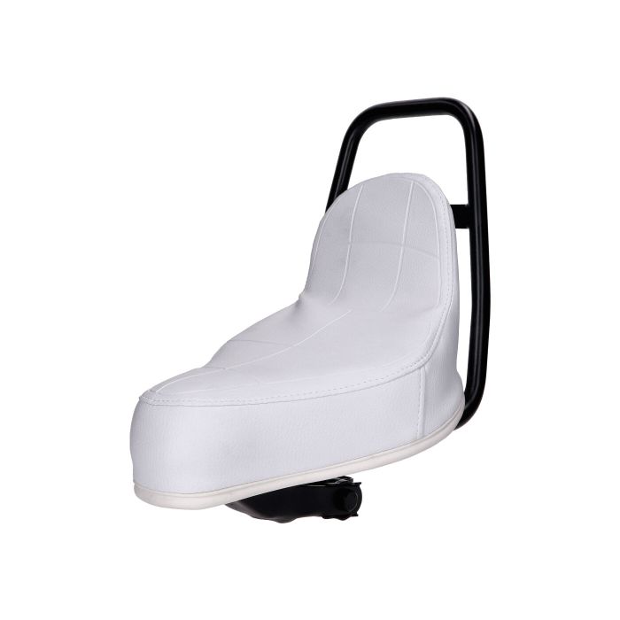 Selle Hacheur Puch Maxi blanc - vue 3