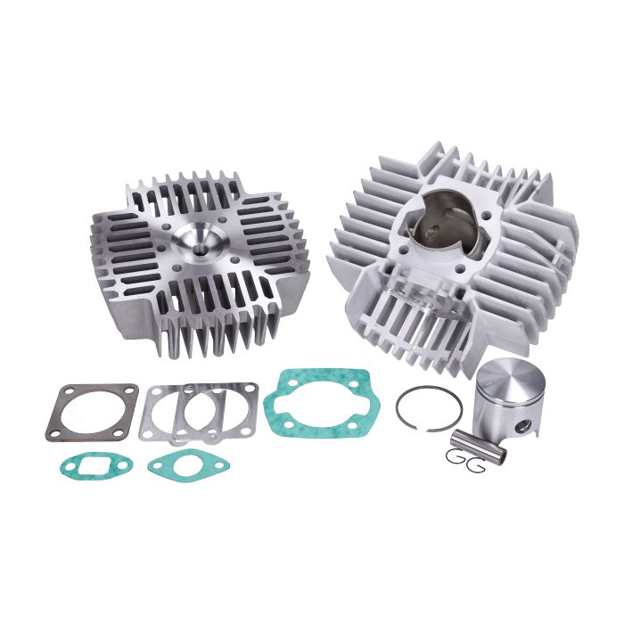 Cylindre Power1 avec tête piston large aluminium-nickel 45 mm Puch Maxi - vue 8