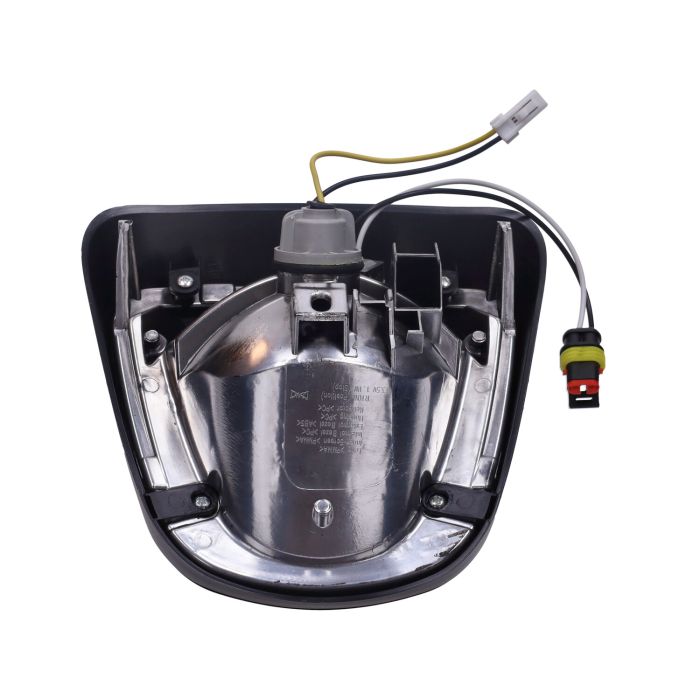 Feu arrière DMP LED euro-4/5 bord noir mat verre fumé Primavera Sprint - vue 2