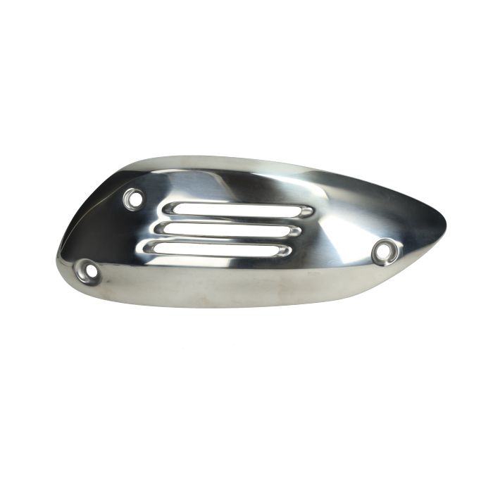Protection de pot d'échappement Piaggio original échappement euro-4/5 chrome GTS300 euro-5 1a014749 - vue 2