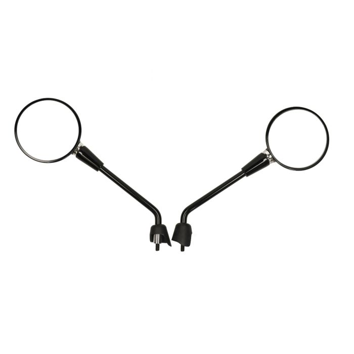 Paire de rétroviseurs longs modèle original Label électronique noir brillant GTS Primavera - vue 3