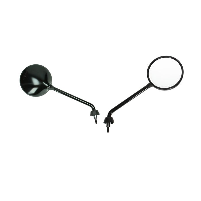 Paire de rétroviseurs longs modèle original électroniques noir brillant GTS - vue 2