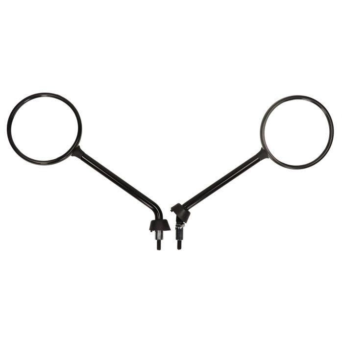 Paire de rétroviseurs longs modèle original électroniques noir brillant GTS - vue 4