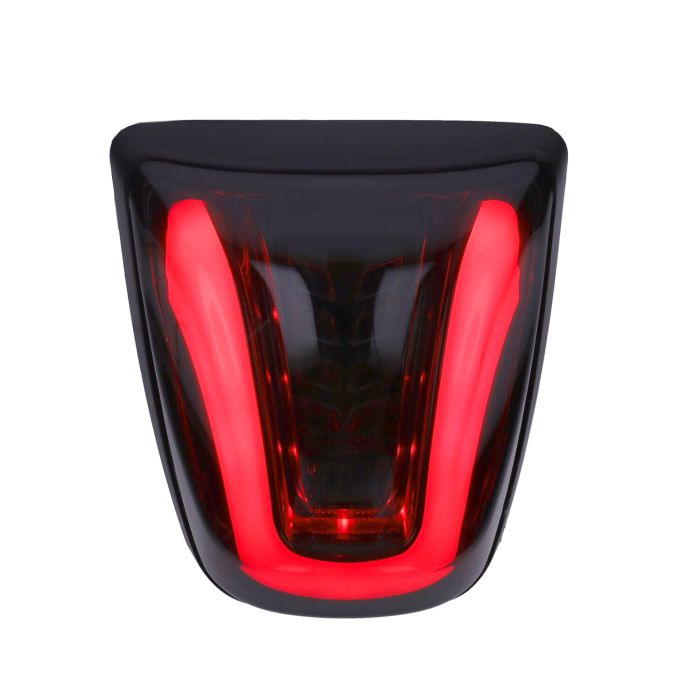 Feu arrière DMP dirigé tube E-approval jante noir mat/verre fumé pour Primavera et Sprint