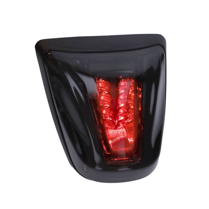 Feu arrière DMP dirigé tube E-approval jante noir mat/verre fumé pour Primavera et Sprint - vue 4