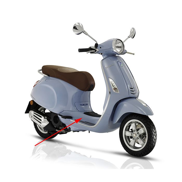 Marche-pied Piaggio original bleu 279/a Primavera 67361200t8