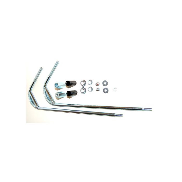 Pare-brise Piaggio Original kit montage chrome Vespa LX Vespa S 602871M