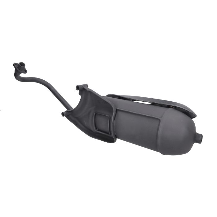 Silencieux échappement original Piaggio Euro 2 noir Centro 4T, Fly 4T, Liberty 4T, Sportcity, Zip 4T - vue 2