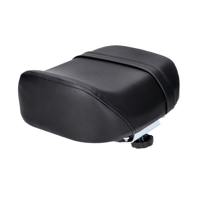 Selle biplace noire fatbike - vue 3