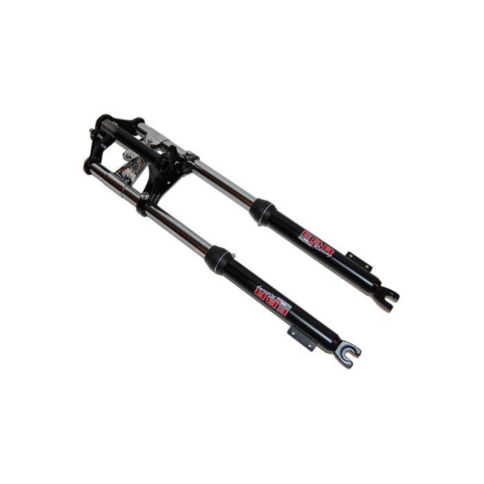 Fourche EBR long large complet noir puch maxi