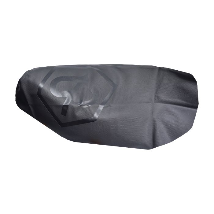 Housse de selle Piaggio noir avec logo et fermeture éclair zip2000sp - vue 2