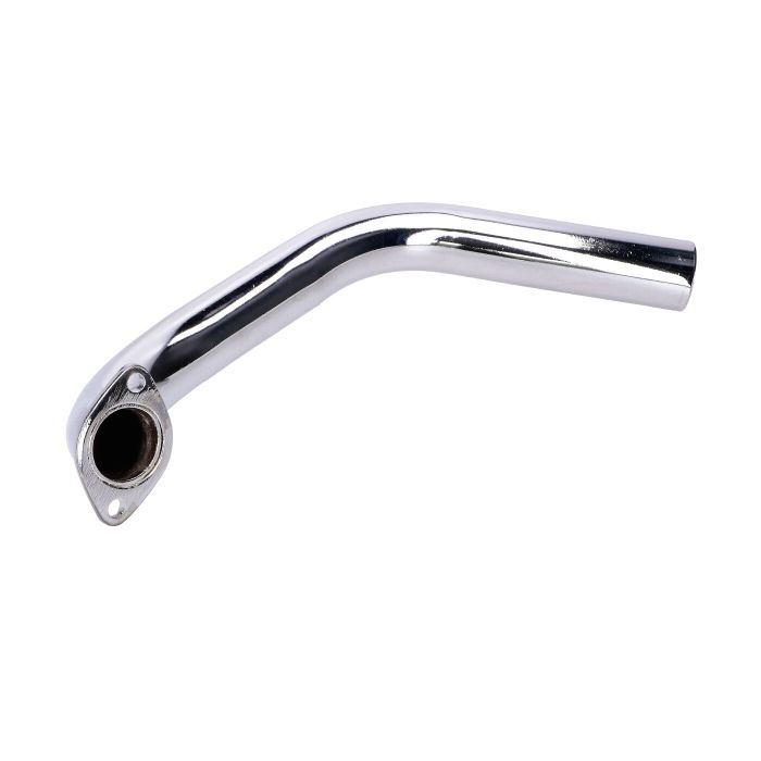 Coude de pot d'échappement 28 mm chromé MV50 Puch