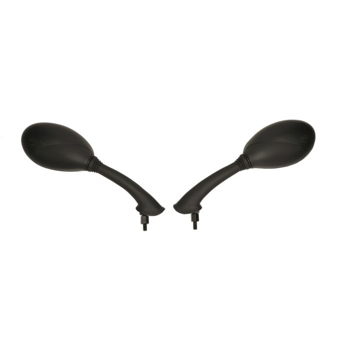 Paire de rétroviseurs DMP Piaggio Fly noir - vue 5