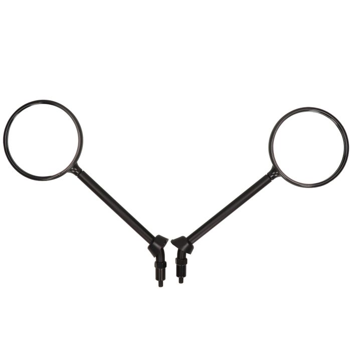 Paire de rétroviseurs modèle original fil électronique noir mat GTS Vespa LX - vue 2