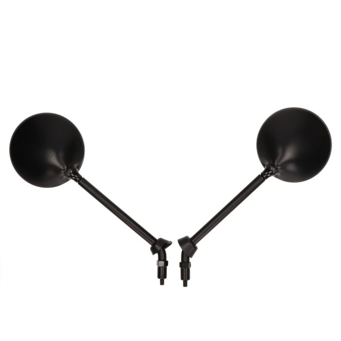 Paire de rétroviseurs modèle original fil électronique noir mat GTS Vespa LX - vue 5