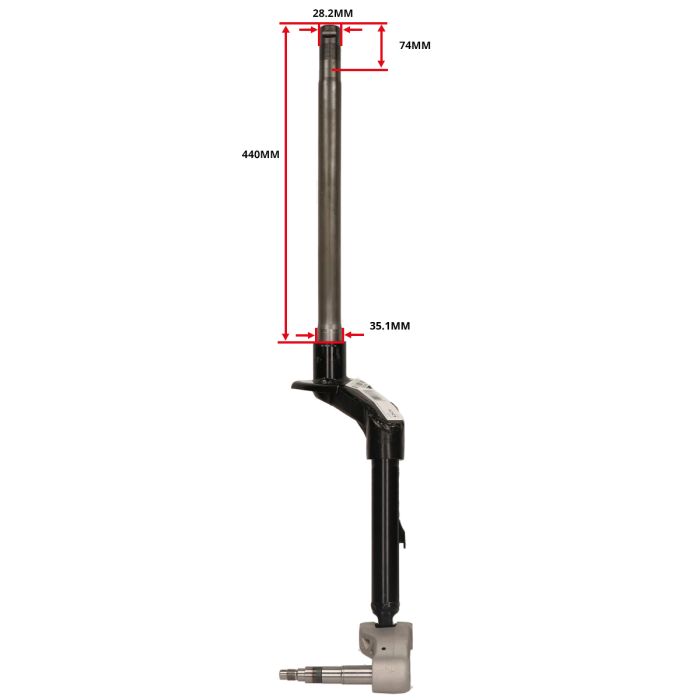 Fourche Piaggio Original complète Euro-2 Sprint 125 4T Sprint 150 4T Primavera 6736595 - vue 5
