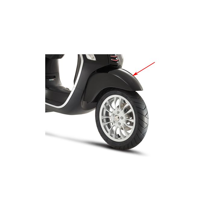 Garde-boue avant Piaggio original Lucido noir 94 Sprint 1B00664600090