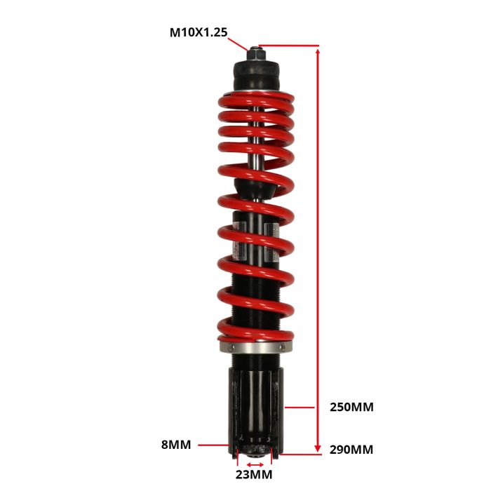 Amortisseur YSS hybride DTG euro-4/5 pour Sprint 125 4T, Sprint 4T 3V, Primavera 4T VB222-230T-02 - vue 2