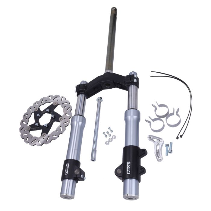Fourche Malossi complète disque ondulé F37R Runner 125cc 180cc 200cc VX50 4616135 - vue 6