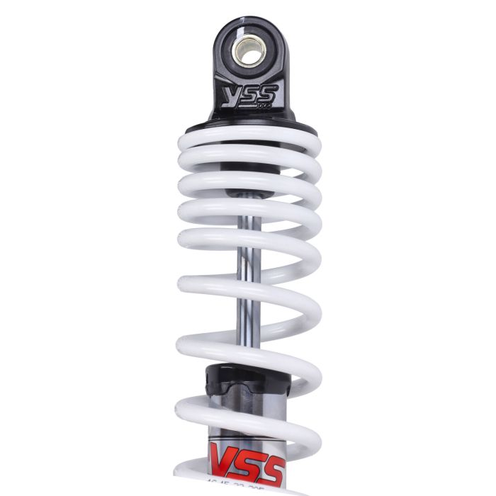 Jeu d'amortisseurs YSS 360 mm chrome/blanc Simson Kreidler RD220-360-03-12P - vue 4