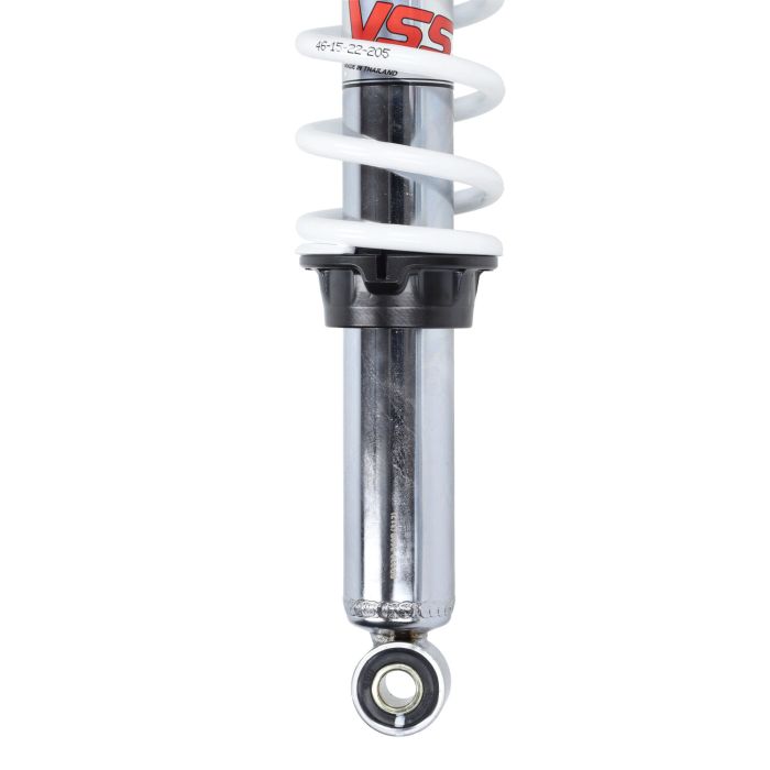 Jeu d'amortisseurs YSS 360 mm chrome/blanc Simson Kreidler RD220-360-03-12P - vue 5