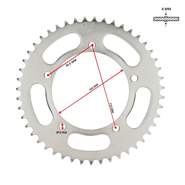 Couronne DMP 47t rs1999 - vue 4