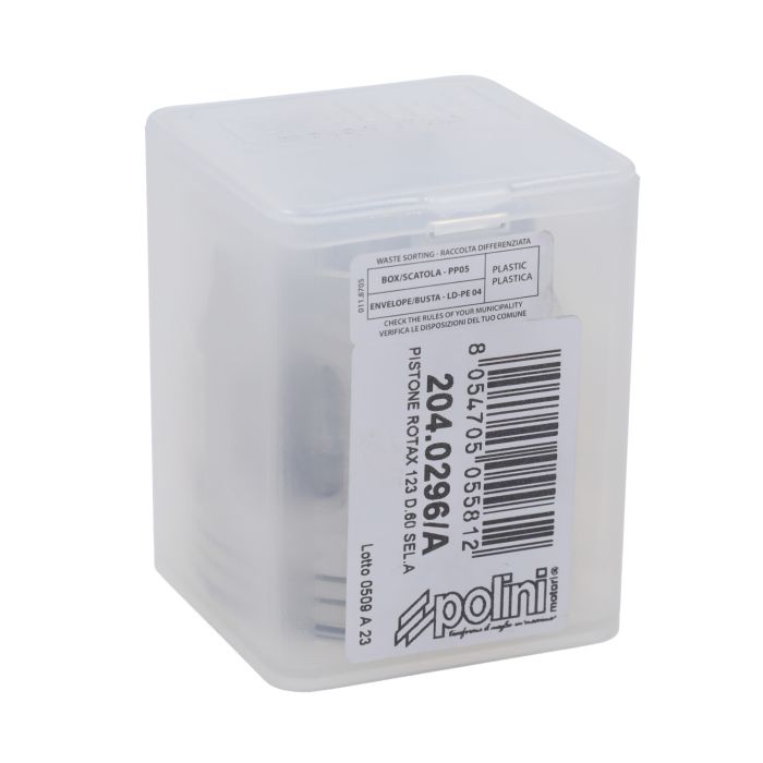 Piston Polini aprilia rs125 rotax 154cc 60 mm 204.0296/a - vue 2