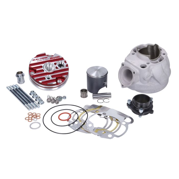 Cylindre avec tête Malossi mhr testa rossa 100cc 52mm beta rr50, dt50lc, fantic enduro, rs50, sherco factory, tzr, vent baja 3119078 - vue 4