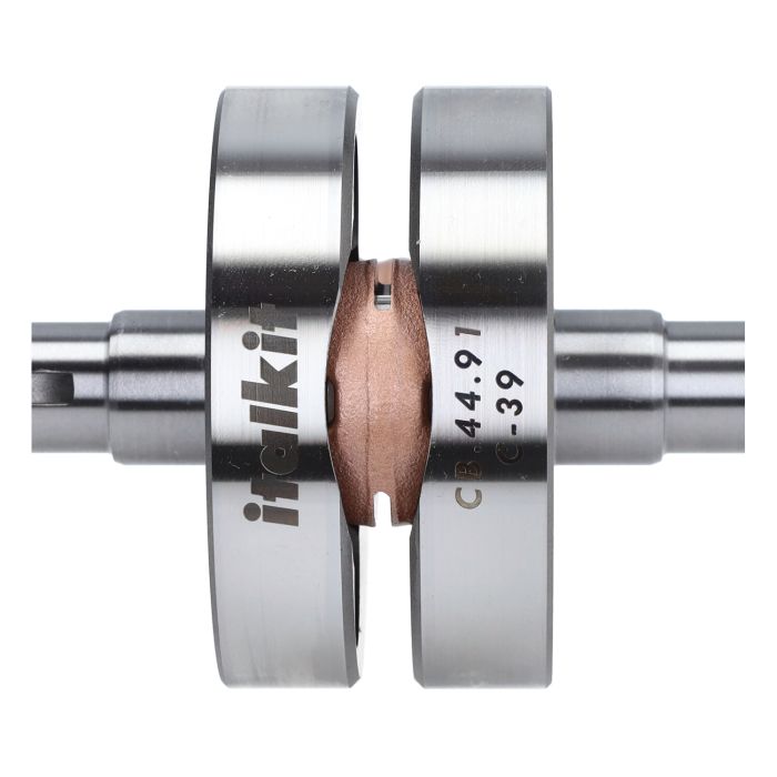 Vilebrequin Italkit + roulement 6204 nouveau modèle (2018) nouveau modèle (18) + roulement 6204 (20mm) minarelli am6 cb.44.91 - vue 2