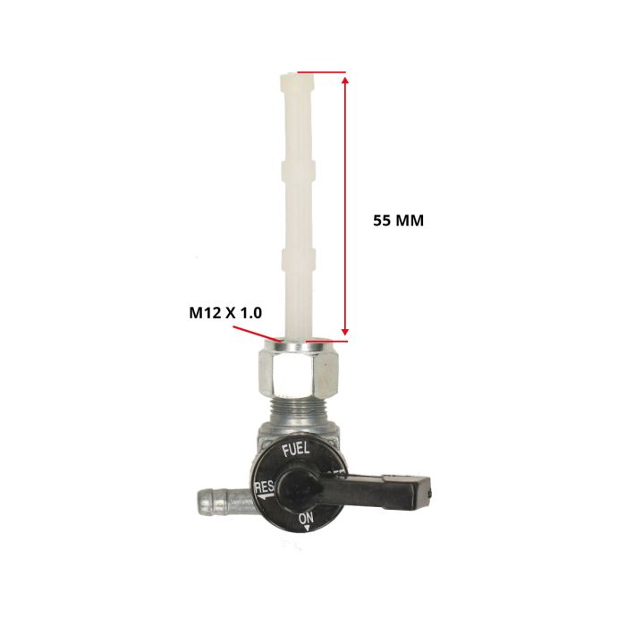 Robinet de carburant m12x1 Tomos A3 - vue 2