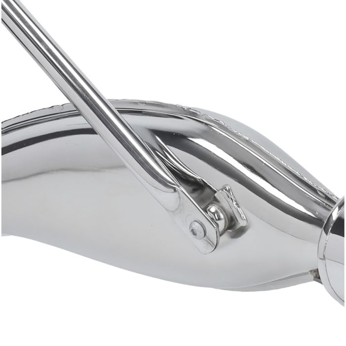 Silencieux Tecno élevé chrome poisson Tomos A3 A35 - vue 4