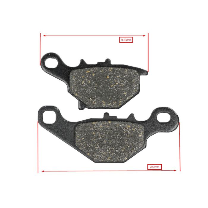 Plaquette de frein Malossi 6212165bb - vue 2
