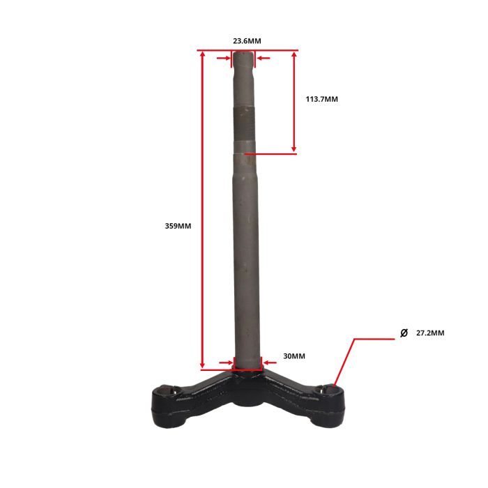 Té de fourche avant Peugeot Kisbee 4T - vue 3