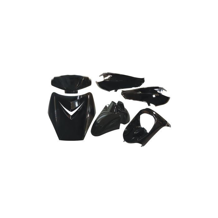 Carénage DMP noir 6 pièces viva basic