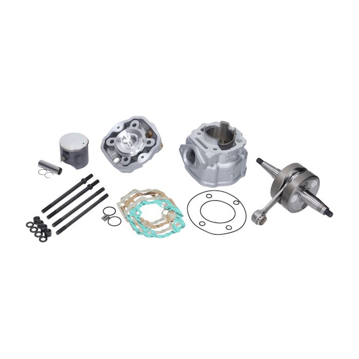 Cylindre avec tête Italkit et vilebrequin Euro-3/4/5 P14 52 mm Derbi K.12.245.24.14 - vue 6