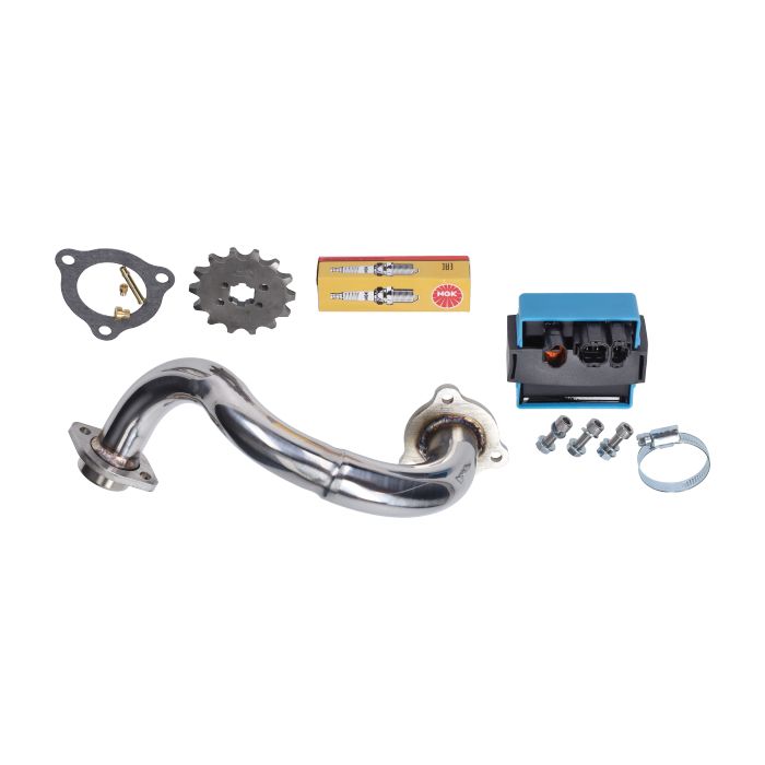 Coude de silencieux 101 Octane euro-4 Derbi Senda - vue 3