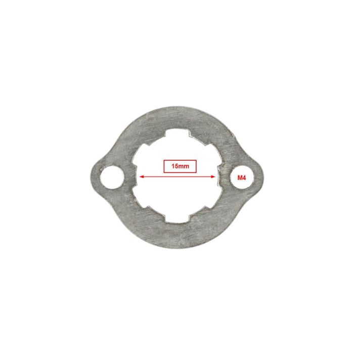 Rondelle à verrouiller engrenage + boulons M4 Aprilia GPR RS SX Derbi Senda DRD 2006-2010 Senda X-Treme - vue 3