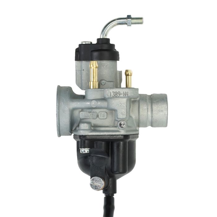 Carburateur Dellorto starter électrique 17,5 mm aerox va2002, f10, f12, f15, ludix, speedfight 3, viva va2008 2t - vue 3
