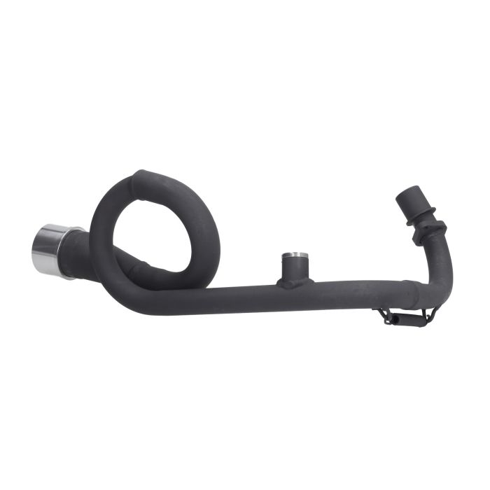 Coude de pot d'échappement Turbokit 4t 3v Approbation électronique '15-'18 gmax euro-4 noir vespa, sprint, Primavera cm4t150