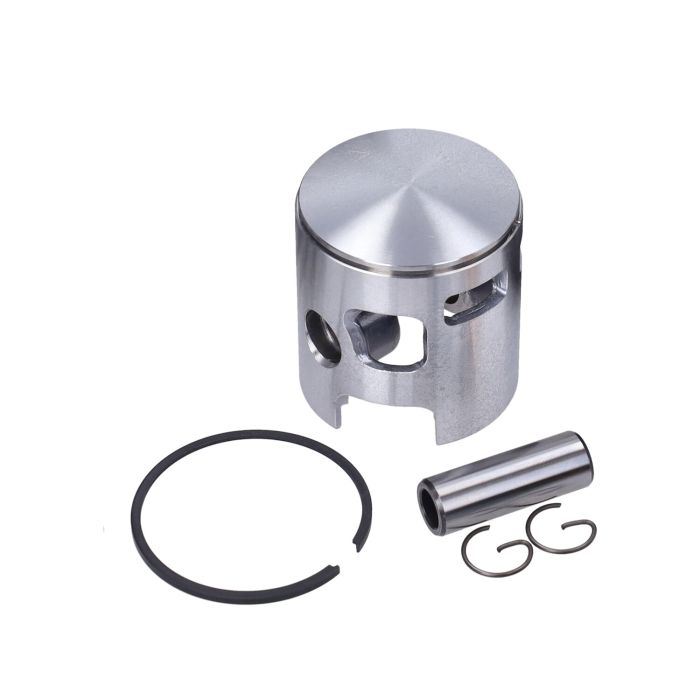 Cylindre Pinasco 70cc 46mm + culasse Piquet 12 + tête complète axe piston 12mm Evoten Full big bore - vue 3